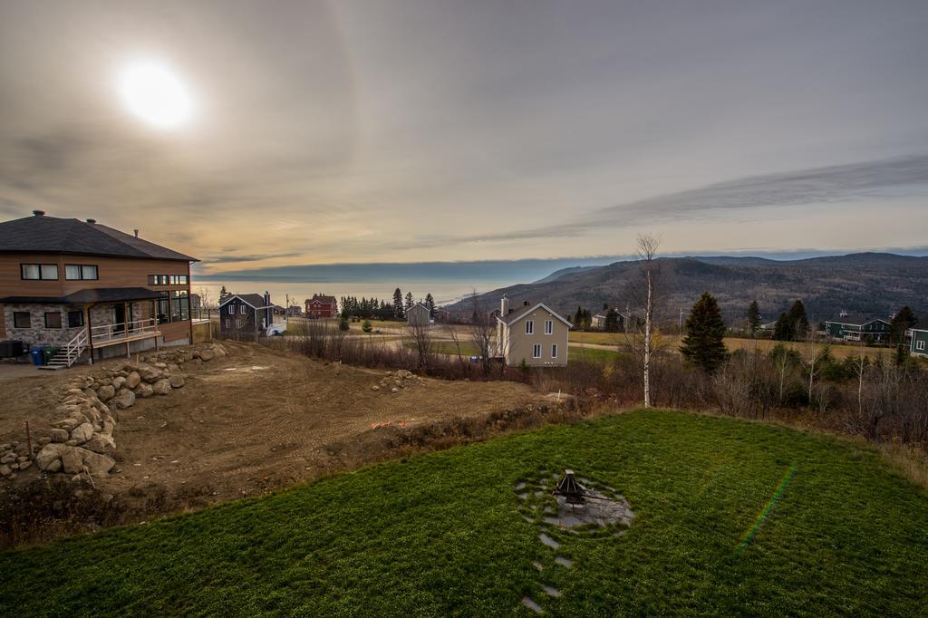 Les Chalets Huppes Du Massif Petite-Riviere-Saint-Francois Værelse billede